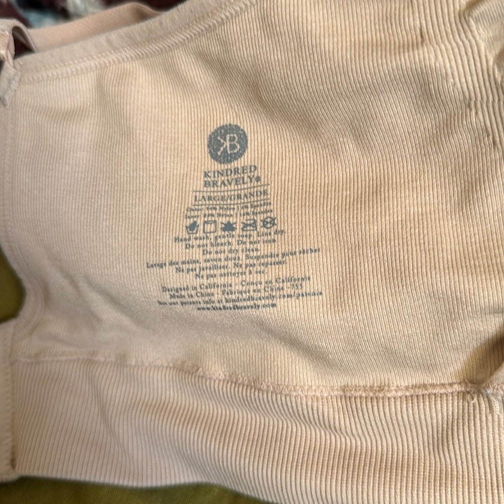 Tan kindred bravely 3 in 1 pump, nursing bra